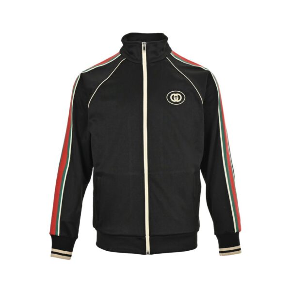 Gucci Classic red and green ribbon jacket