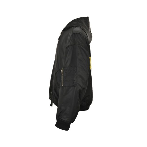 Balenciaga Yellow Tape Quilted Jacket