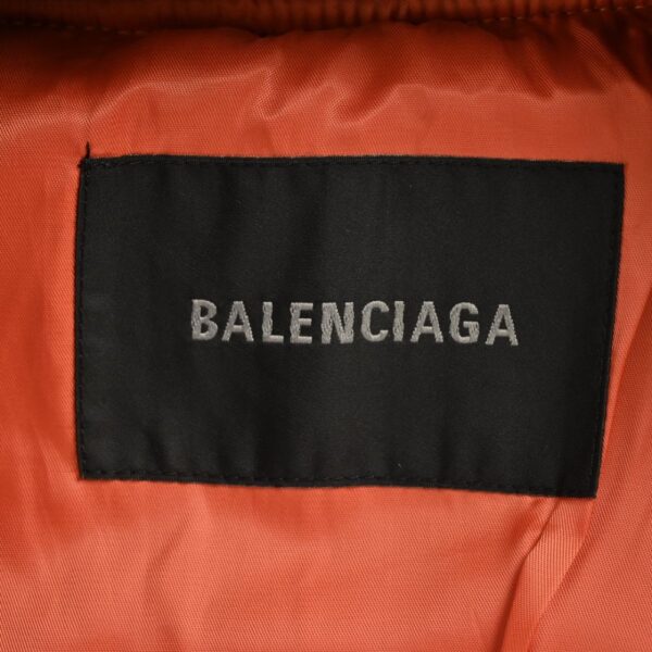 Balenciaga Yellow Tape Quilted Jacket