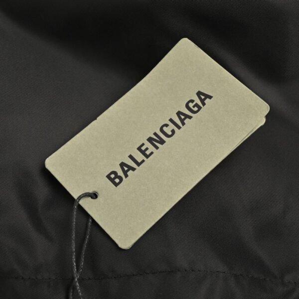 Balenciaga Yellow Tape Quilted Jacket
