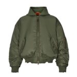 Balenciaga Hooded flight jacket