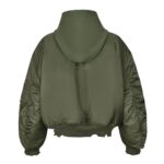 Balenciaga Hooded flight jacket