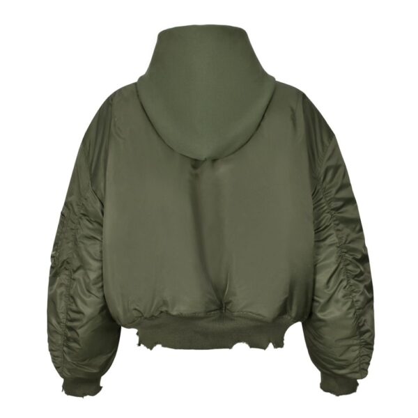 Balenciaga Hooded flight jacket