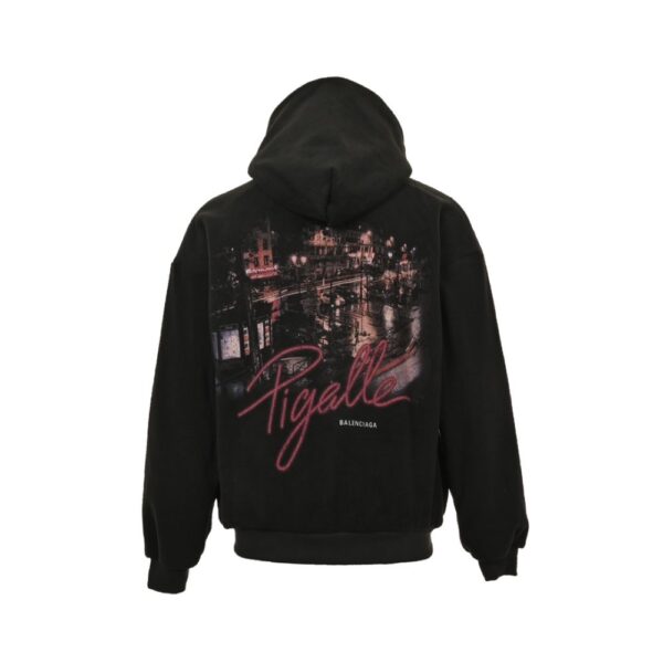 Balenciaga Teddy Sherpa Hooded Zipper Jacket