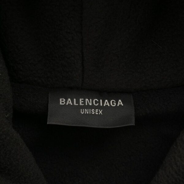 Balenciaga Teddy Sherpa Hooded Zipper Jacket
