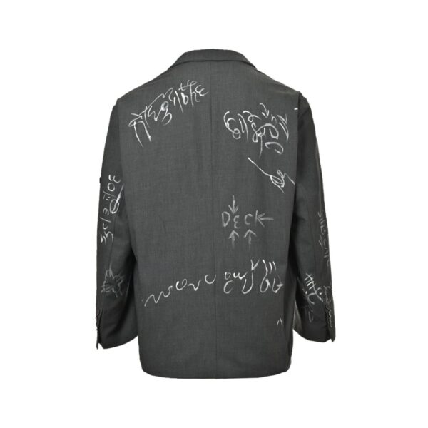 Balenciaga 24Fw Graffiti Jacket Suit