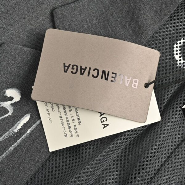 Balenciaga 24Fw Graffiti Jacket Suit