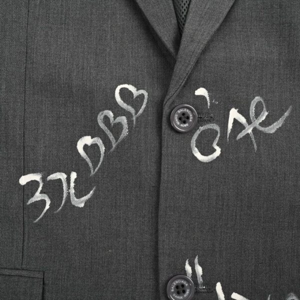 Balenciaga 24Fw Graffiti Jacket Suit