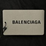 Balenciaga Parka zip-up hooded leather jacket
