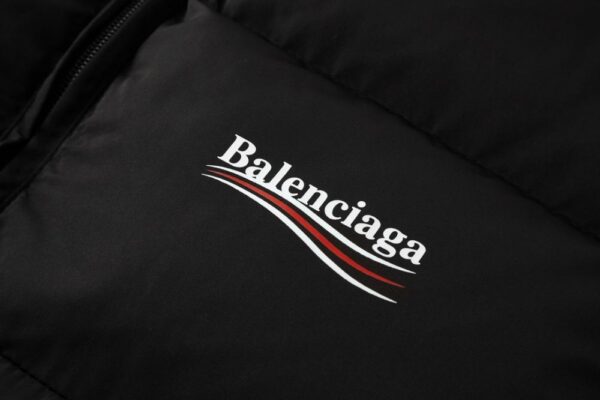 Balenciaga 24Fw Coke turtleback cotton jacket