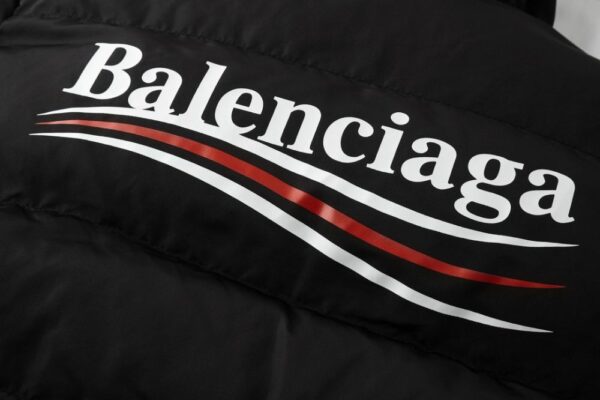 Balenciaga 24Fw Coke turtleback cotton jacket