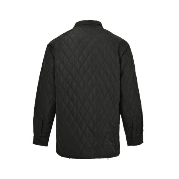 Burberry Diamond-patterned multi-pocket padded jacket