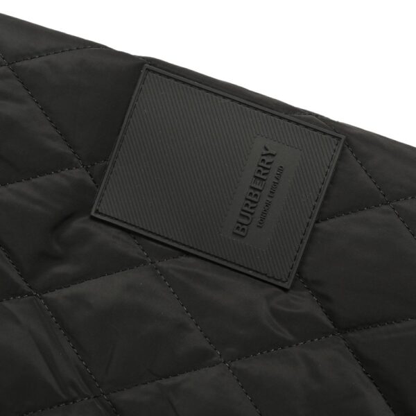 Burberry Diamond-patterned multi-pocket padded jacket