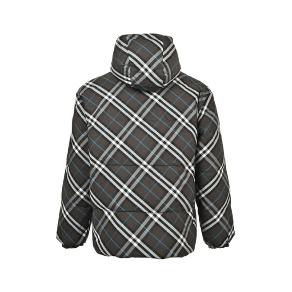 Burberry 24Fw Twill Check Double-Sided Down Jacket