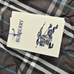 Burberry 24Fw Twill Check Double-Sided Down Jacket