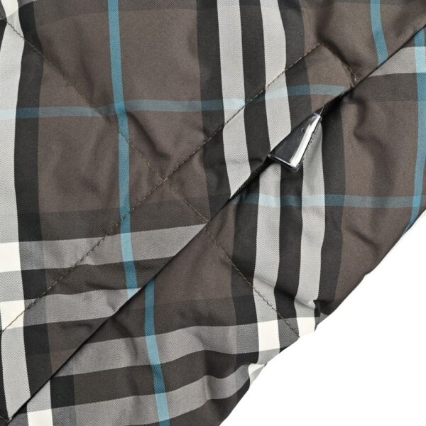 Burberry 24Fw Twill Check Double-Sided Down Jacket