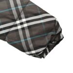 Burberry 24Fw Twill Check Double-Sided Down Jacket
