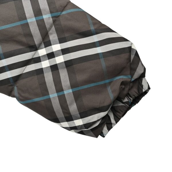 Burberry 24Fw Twill Check Double-Sided Down Jacket