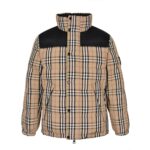 Burberry Classic double-faced large plaid down jacket