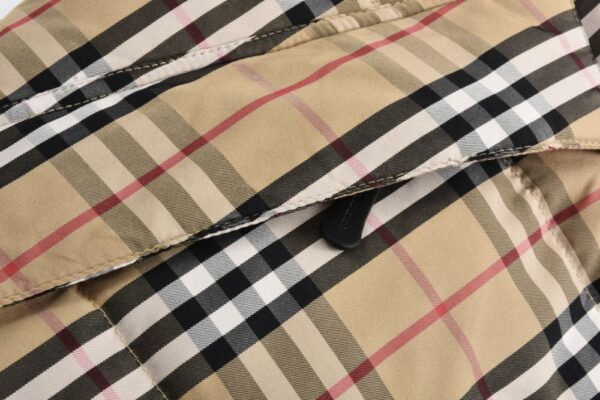 Burberry Classic double-faced large plaid down jacket