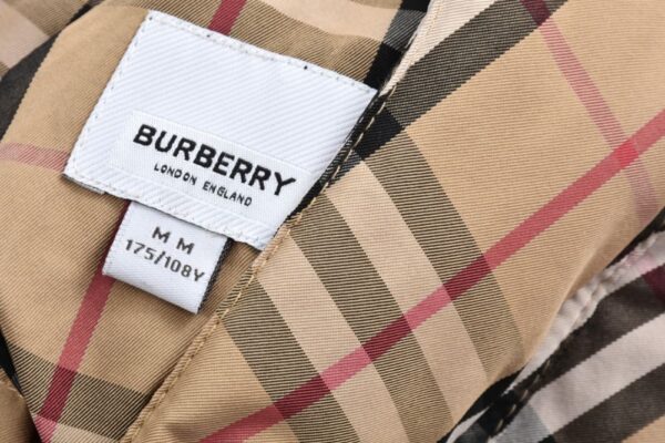 Burberry Classic double-faced large plaid down jacket