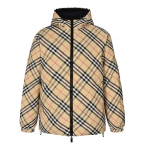 Burberry Double-sided hooded down jacket