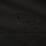 Burberry 24Fw Padded hooded jacket Black