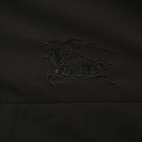 Burberry 24Fw Padded hooded jacket Black