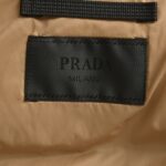 Prada 24Fw Zipper Pocket Triangle Logo Down Jacket