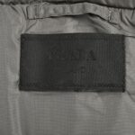 Prada 24Fw Apricot Triangle Logo Down Jacket