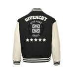 Givenchy  24Fw 4G embroidery patchwork baseball jacket