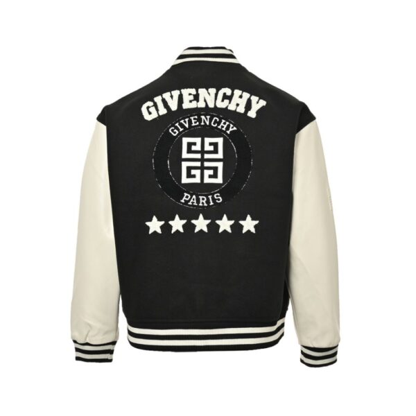 Givenchy  24Fw 4G embroidery patchwork baseball jacket