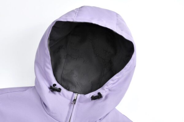 Gucci 24FW Double-sided jacquard padded zipper jacket
