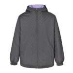 Gucci 24FW Double-sided jacquard padded zipper jacket
