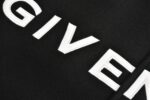 Givenchy  21FW Leather Slogan Baseball Jacket