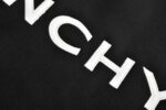 Givenchy  21FW Leather Slogan Baseball Jacket