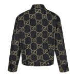 Gucci Jacquard print denim jacket