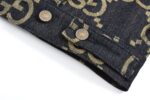 Gucci Jacquard print denim jacket