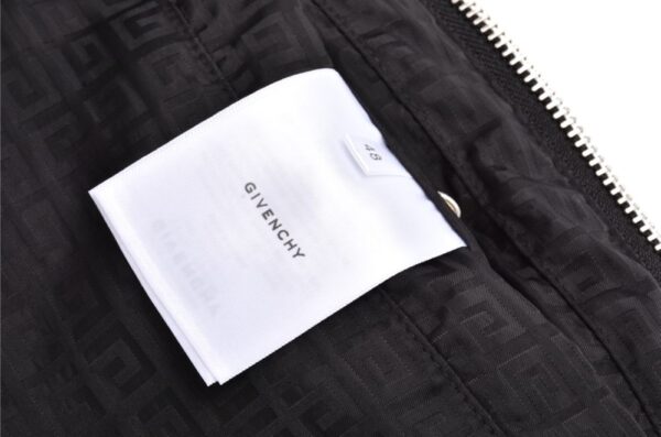 Givenchy  Dark pattern monogram full print cotton jacket