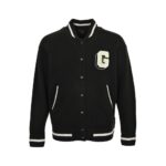 Givenchy 24Fw G-line knit baseball jacket