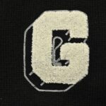 Givenchy 24Fw G-line knit baseball jacket