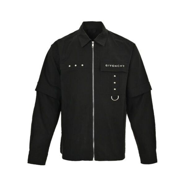 Givenchy Detachable zip cargo jacket