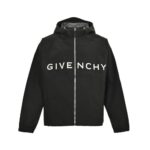 Givenchy 24Fw Lettering Zipper Jacket