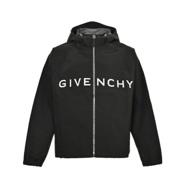 Givenchy 24Fw Lettering Zipper Jacket