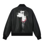 Givenchy *Disney limited edition leather baseball jacket