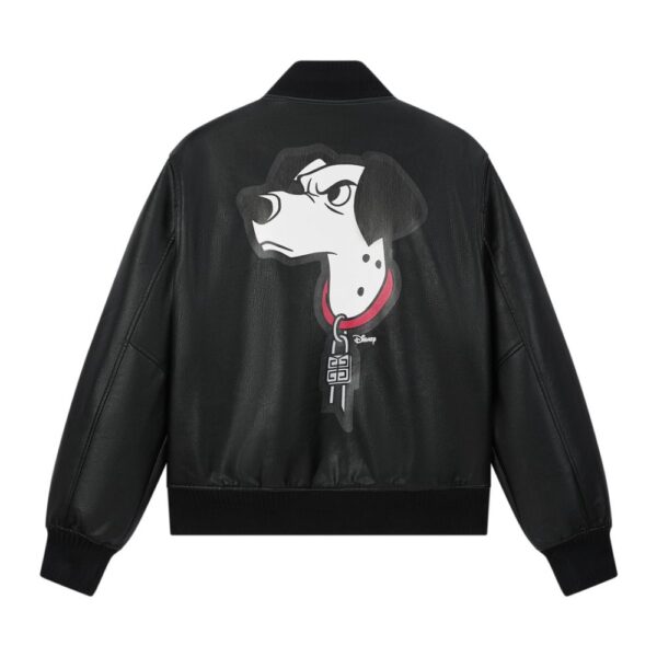Givenchy *Disney limited edition leather baseball jacket
