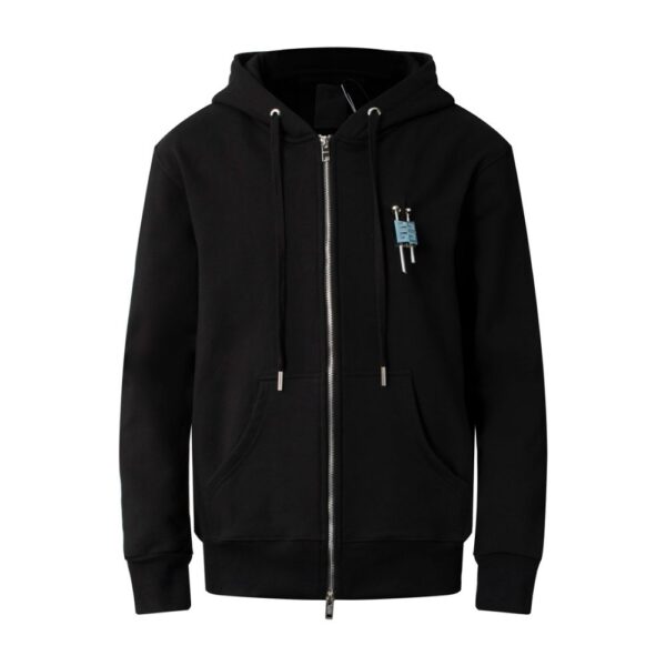 Givenchy 23ss Padlock zip hoodie