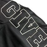 Givenchy 22FW Leather Embroidery Baseball Jacket