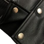 Givenchy 22FW Leather Embroidery Baseball Jacket