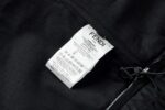 Fendi Half-zip color-block lambswool jacket